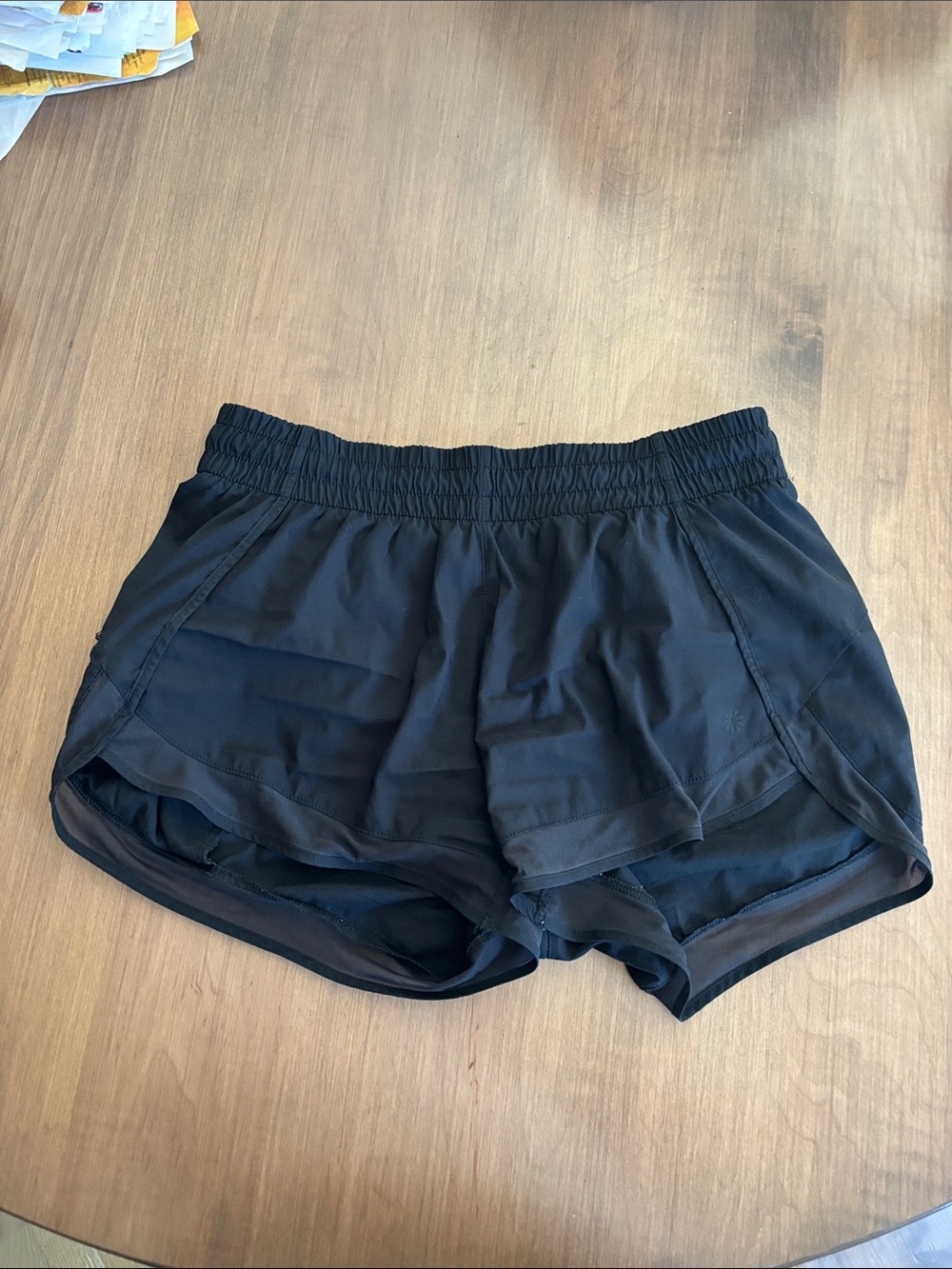 Women's Black Athletic Shorts